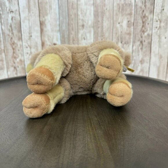 Miyoni by Aurora Alpaca Llama Stuffed Plush Animal Toy Brown 13'' - Picture 6 of 11